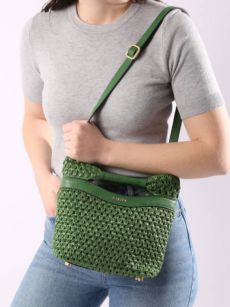 Cross Body Tas Escapade Stro Etrier Groen escapade EESC042S ander zicht 1